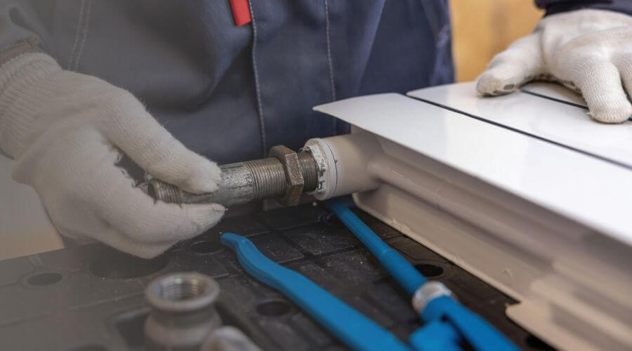 Local water heater installation in Keshena, WI